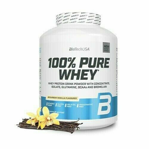 BioTech 100% Pure Whey 2270g bourbon vanilla porovnat ceny