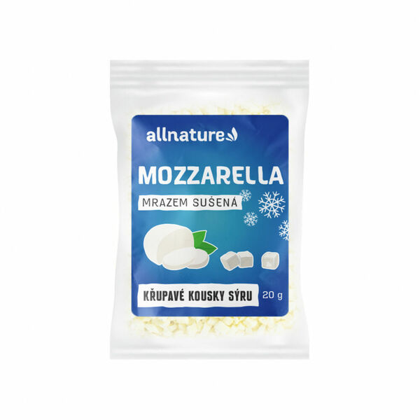 ALLNATURE Mozzarella sušená mrazem 20 g porovnat ceny