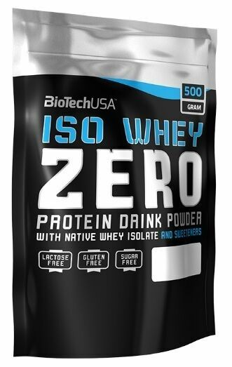 BiotechUSA IsoWhey Zero LACTOSE FREE!!! 500g White Chocolate porovnat ceny