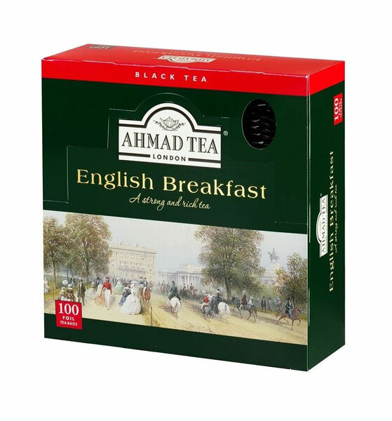 Ahmad Tea English Breakfast porcovaný čaj 100 x 2 g porovnat ceny