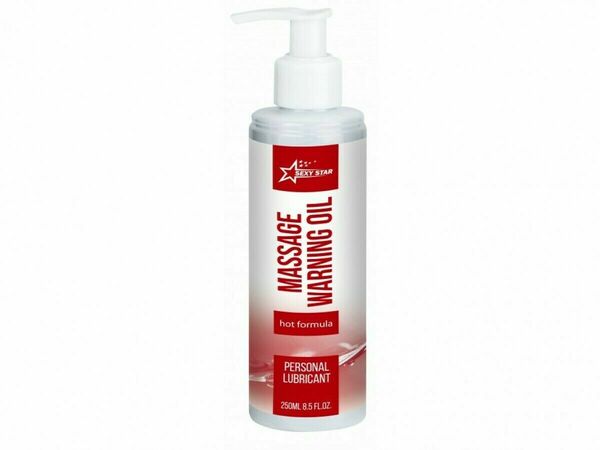 Sexy star Masážní olej warning 250ml porovnat ceny