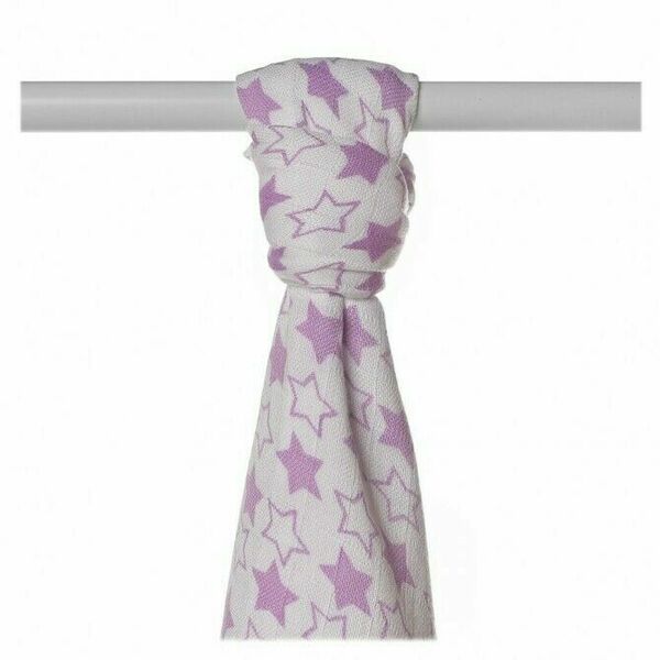 XKKO BMB Bambusová osuška 90x100 Little Stars Lilac porovnat ceny