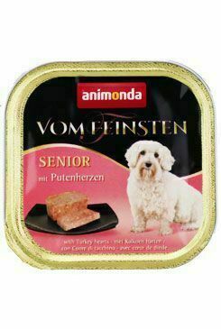 Animonda Paštika Senior Krůtí Srdíčka Pes 150g porovnat ceny