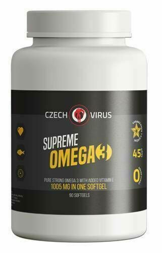 Czech Virus Supreme Omega 3 90 tobolek porovnat ceny