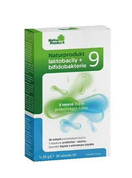Naturprodukt laktobacily + bifidobakterie 9 30 tobolek porovnat ceny