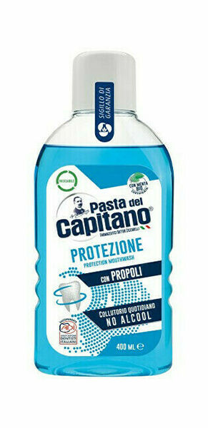 Pasta del capitano Protezione con propoli ústní voda ochranná s propolisem 400 ml porovnat ceny