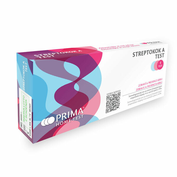 Prima Home Streptokok A domácí test 1 ks porovnat ceny