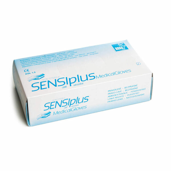 DONA LATEX SENSIPLUS vel. L rukavice vyšetřovací bezprašné 100 ks porovnat ceny