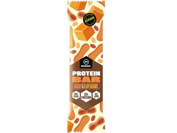 Markol Proteinová tyčinka arašídy a slaný karamel 40g porovnat ceny