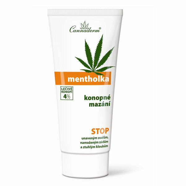 CANNADERM Mentholka konopné mazání 200 ml porovnat ceny