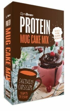 GymBeam Protein Mug Cake Mix 500 g chocolate with choco chips porovnat ceny