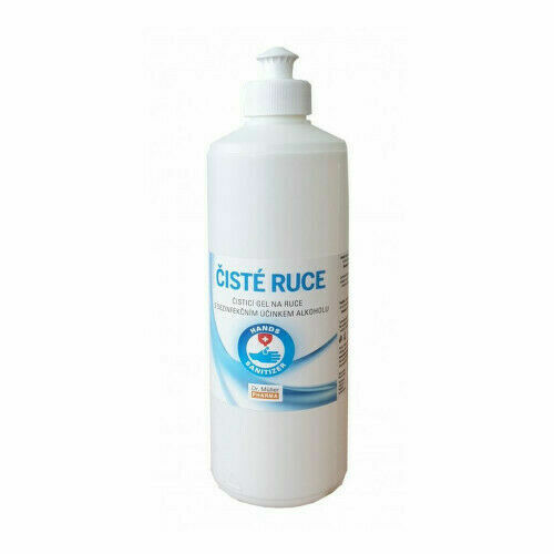 Čisté ruce čisticí dezinfekční gel 500ml Dr.Müller porovnat ceny