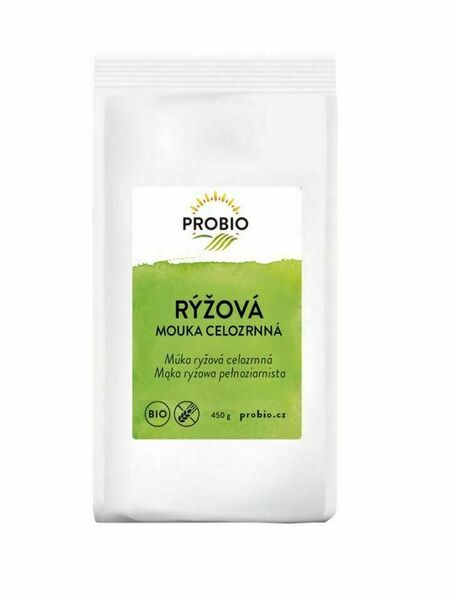 PROBIO Mouka rýžová celozrnná BIO 450 g porovnat ceny
