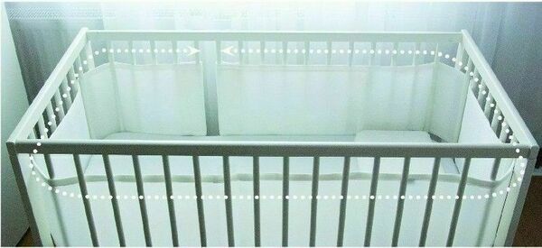 Babymatex Chránič do postýlky Bump Air 360x30cm porovnat ceny