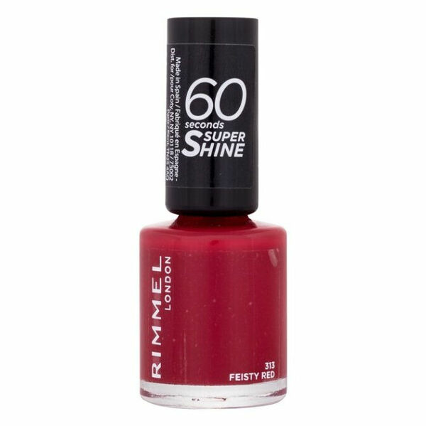 RIMMEL LONDON 60 Seconds Lak na nehty 313 Feisty Red 8 ml porovnat ceny
