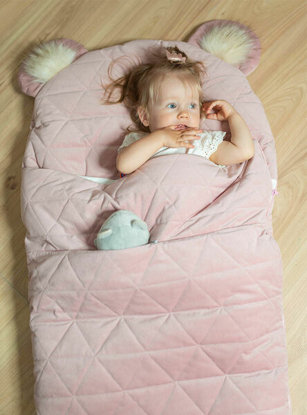 Kinder Hop Spací pytel Dream Catcher Triangles Pink 170x75cm porovnat ceny