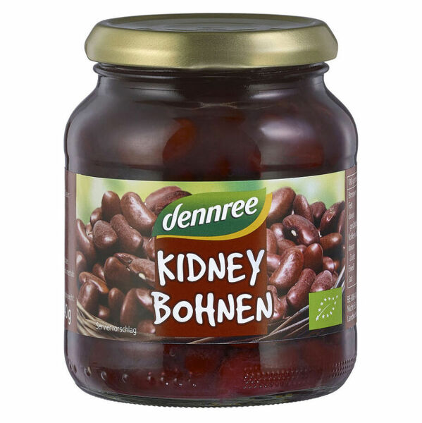 DENNREE Fazole červená ledvina ve slaném nálevu BIO 360 g porovnat ceny