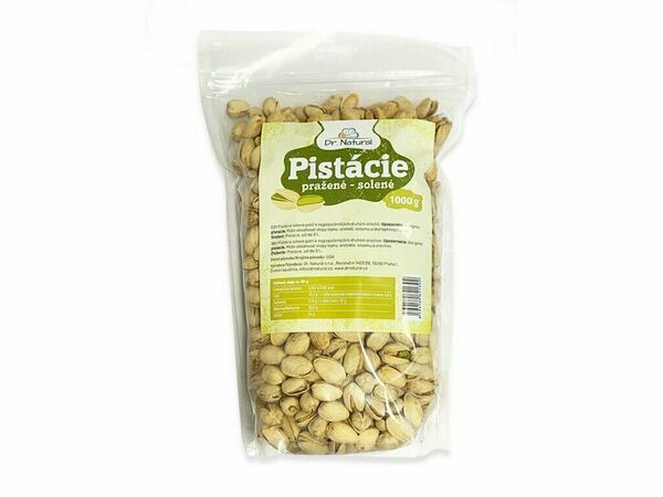 Dr. Natural Pistácie pražené solené 1000 g porovnat ceny