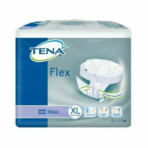 TENA Flex Maxi XL - Inkontinenční kalhotky s páskem na suchý zip (21ks) porovnat ceny