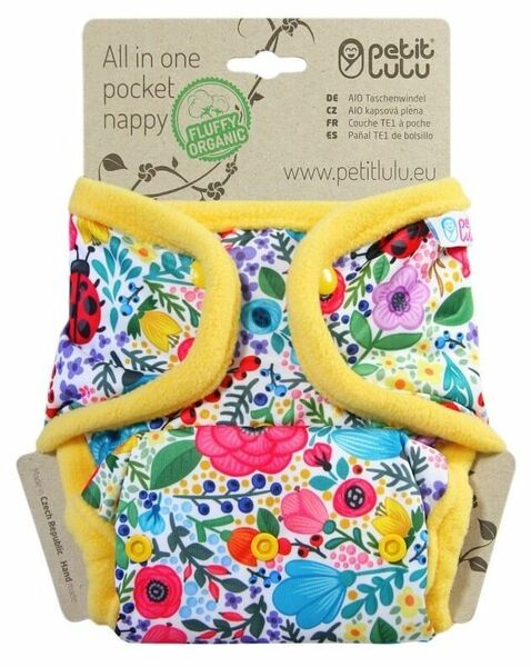 Petit Lulu All In One kapsová plena patent - Rozkvetlá zahrada porovnat ceny