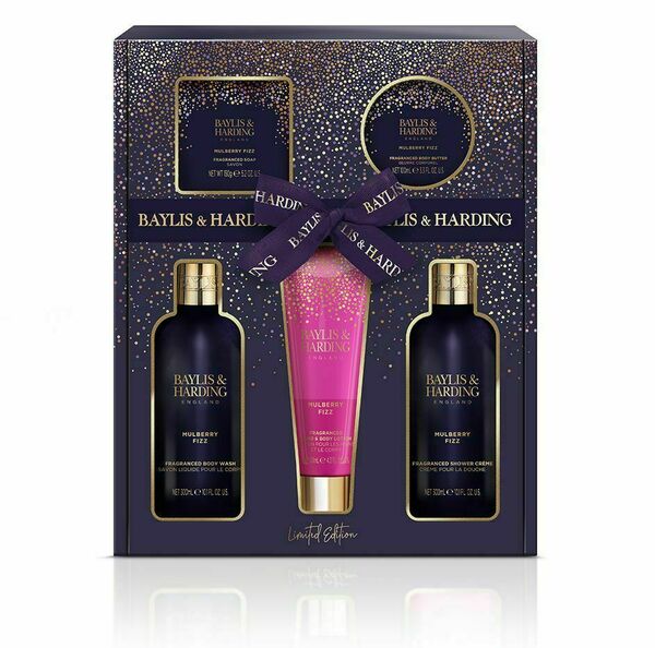 Baylis & Harding Sada péče o tělo Mulberry Fizz 5 ks porovnat ceny