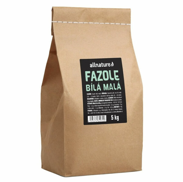 ALLNATURE Fazole bílá malá 5 kg porovnat ceny