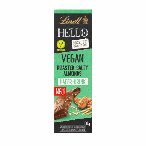 Lindt Hello Bar Vegan Salted Almonds 12 x 100 g porovnat ceny