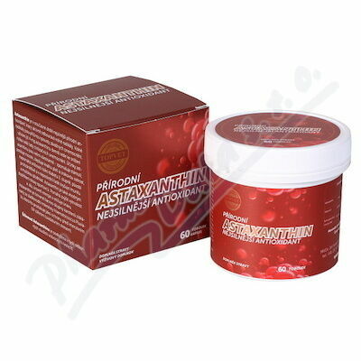 Topvet Astaxanthin přirodni antioxidant 60 tobolek porovnat ceny