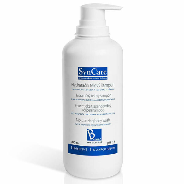 SYNCARE Hydratační tělový šampon 100% kyselina hyaluronová 500 ml porovnat ceny