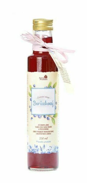 Naturprodukt Domácí sirup borůvkový 250 ml porovnat ceny
