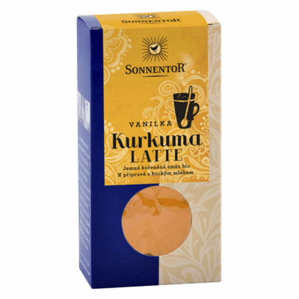 SONNENTOR Kurkuma Latte-vanilka 60 g porovnat ceny
