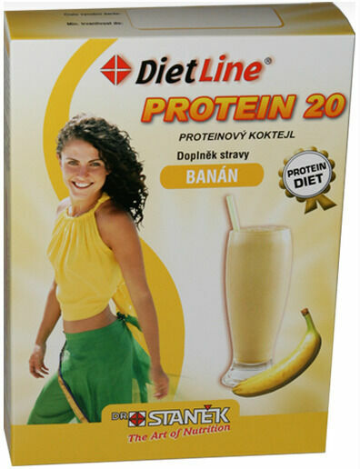 Diet Line  DietLine Protein 20 Koktejl Banán 3 sáčky porovnat ceny