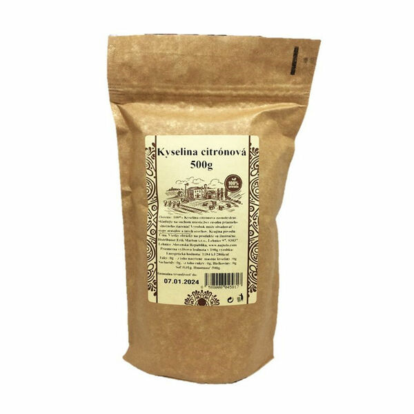 FARMILION Kyselina citrónová 500 g porovnat ceny