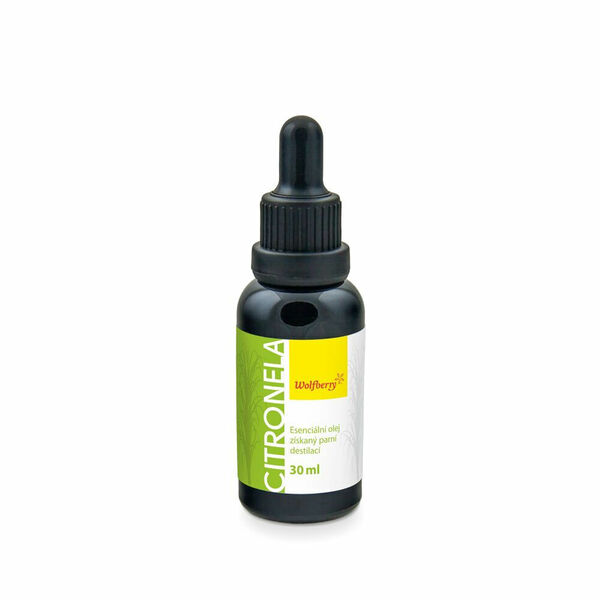 WOLFBERRY Esenciální ole citronela 30 ml porovnat ceny