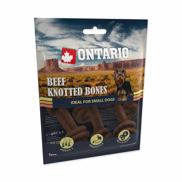 Ontario Hovězí pletené kosti 5 ks porovnat ceny