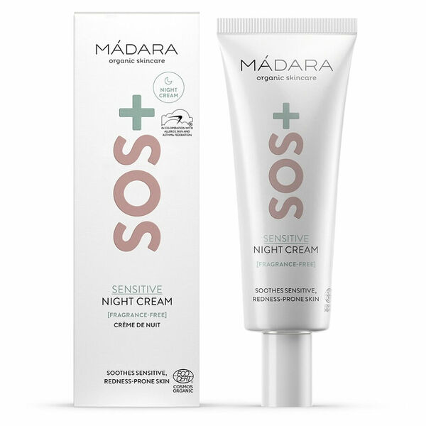 MÁDARA SOS + SENSITIVE Noční krém 70 ml porovnat ceny