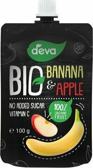 Deva Ovocná kapsička banán, jablko BIO 100g porovnat ceny