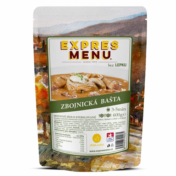 EXPRES MENU Zbojnická bašta 2 porce 2 ks porovnat ceny