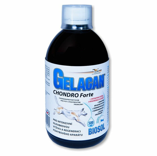 GELACAN Chondro forte biosol 500 ml porovnat ceny