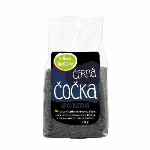 Green Apotheke Čočka černá neloupaná 300g porovnat ceny