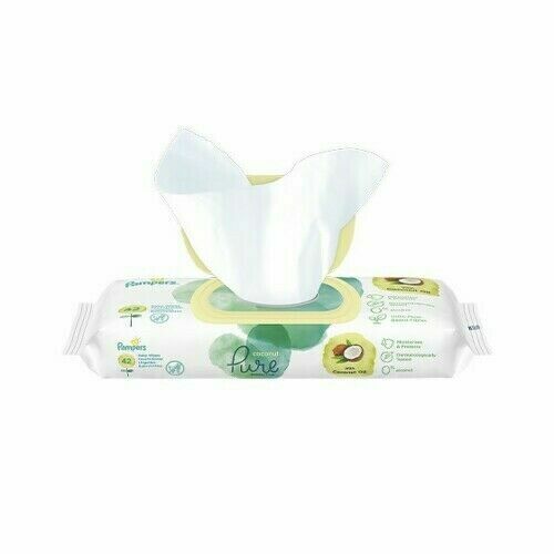 PAMPERS vlhčené ubrousky Coconut Pure 42ks porovnat ceny