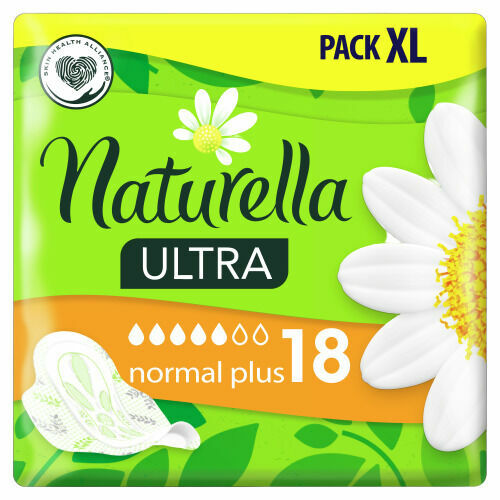 Naturella Ultra Normal Plus Hygienické Vložky S Křidélky 18ks porovnat ceny
