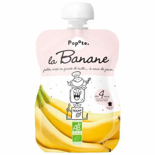 POPOTE kapsička bio banán 120g porovnat ceny