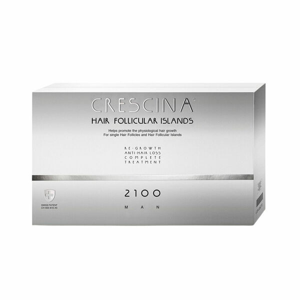 Crescina Ampule na vypadávání vlasů pro muže, Pokročilé stádium, 2 x 10 ampulí porovnat ceny