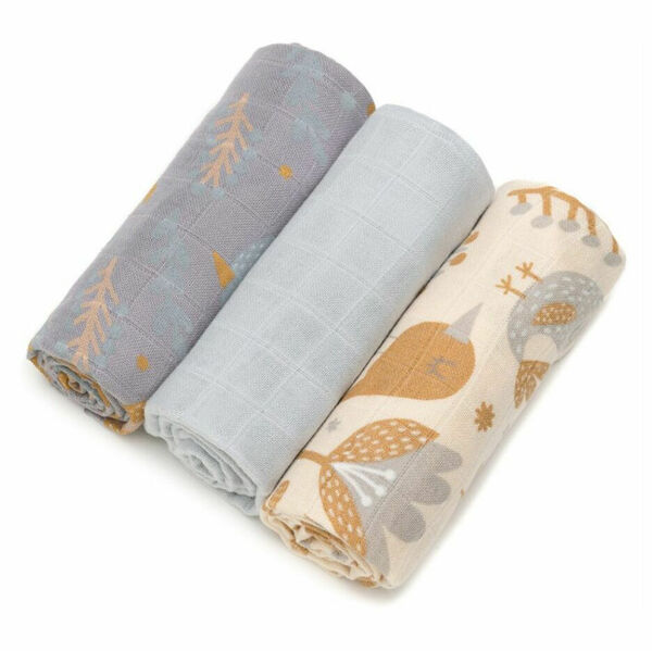 T-TOMI Bio bambusové pleny bierdie 70 x 70 cm 3 ks porovnat ceny