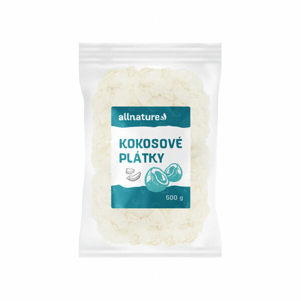 ALLNATURE Kokosové plátky 500 g porovnat ceny