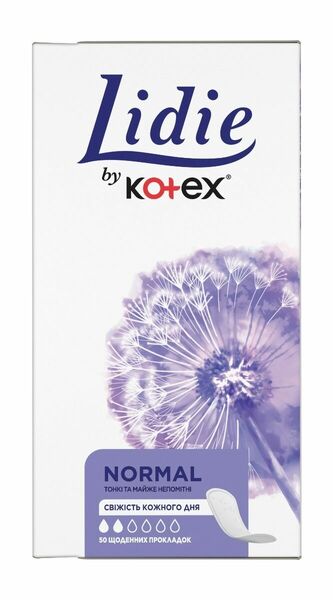 Lidie by Kotex Slip Normal slipové vložky 50 ks porovnat ceny