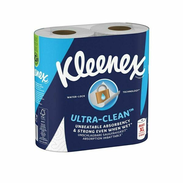 Kleenex Ultra Clean kuchyňské utěrky XL 2 ks porovnat ceny