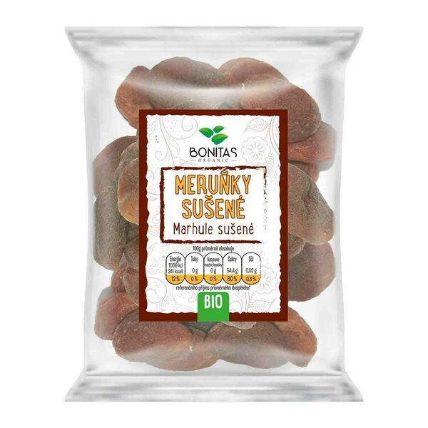 BONITAS BIO Meruňky sušené 80g porovnat ceny