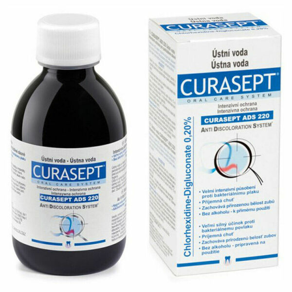 CURASEPT ADS 220 Ústní voda 0,2% CHX  200 ml porovnat ceny